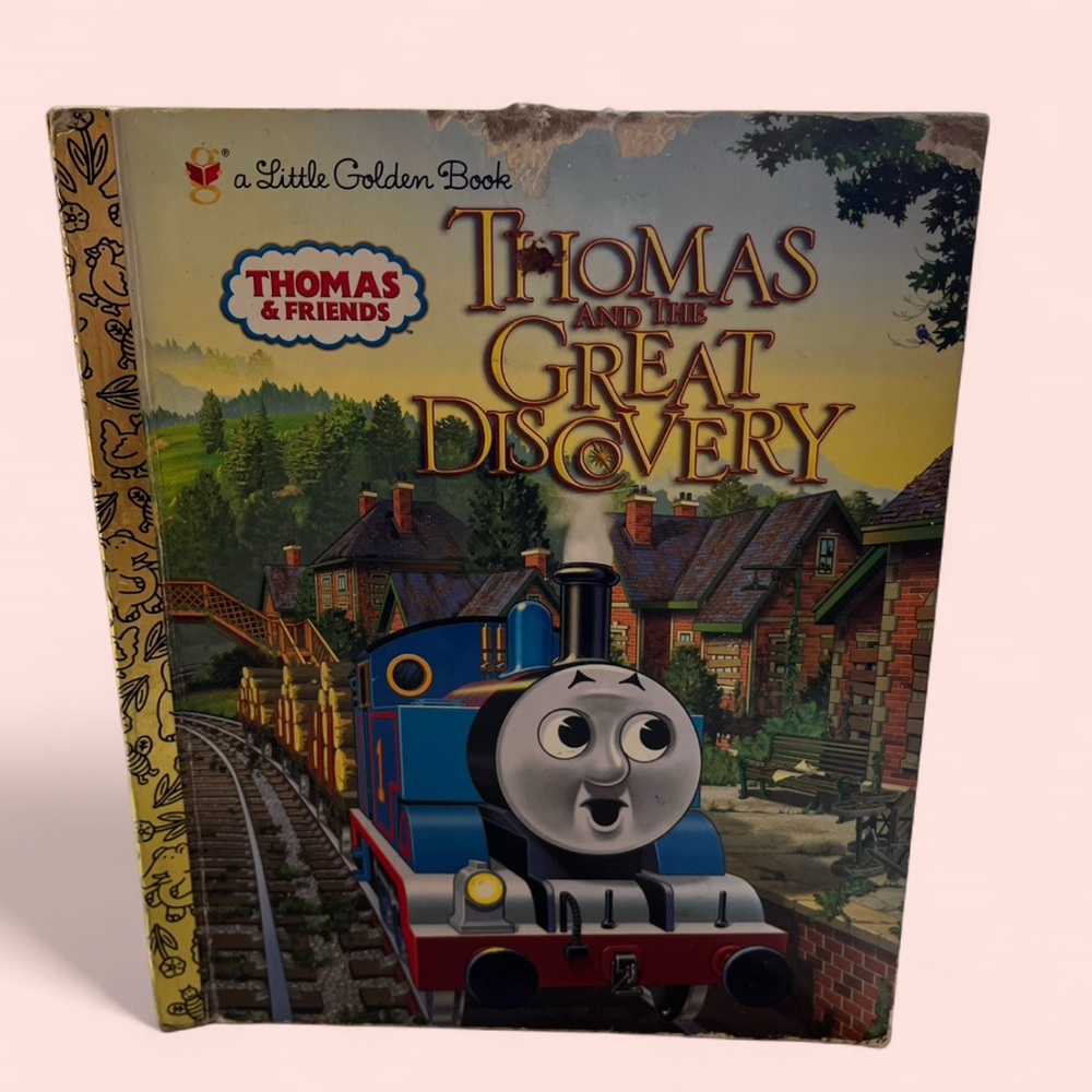Thomas & Friends Thomas & the Great Discovery Children’s Hardcover Y2K Book